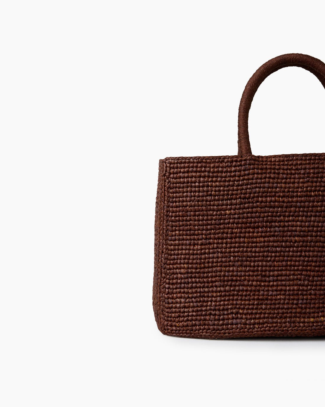The Charlotte Raffia Bag Small